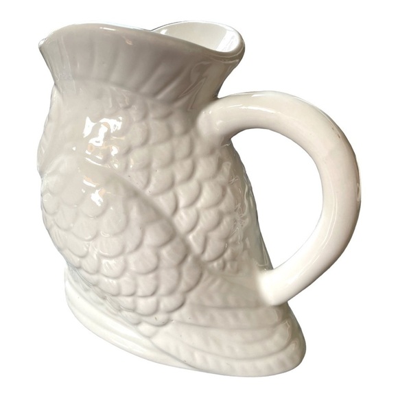 Nature’s Home owl pitcher, vintage ceramic, excellent condition, no chips - Picture 3 of 5